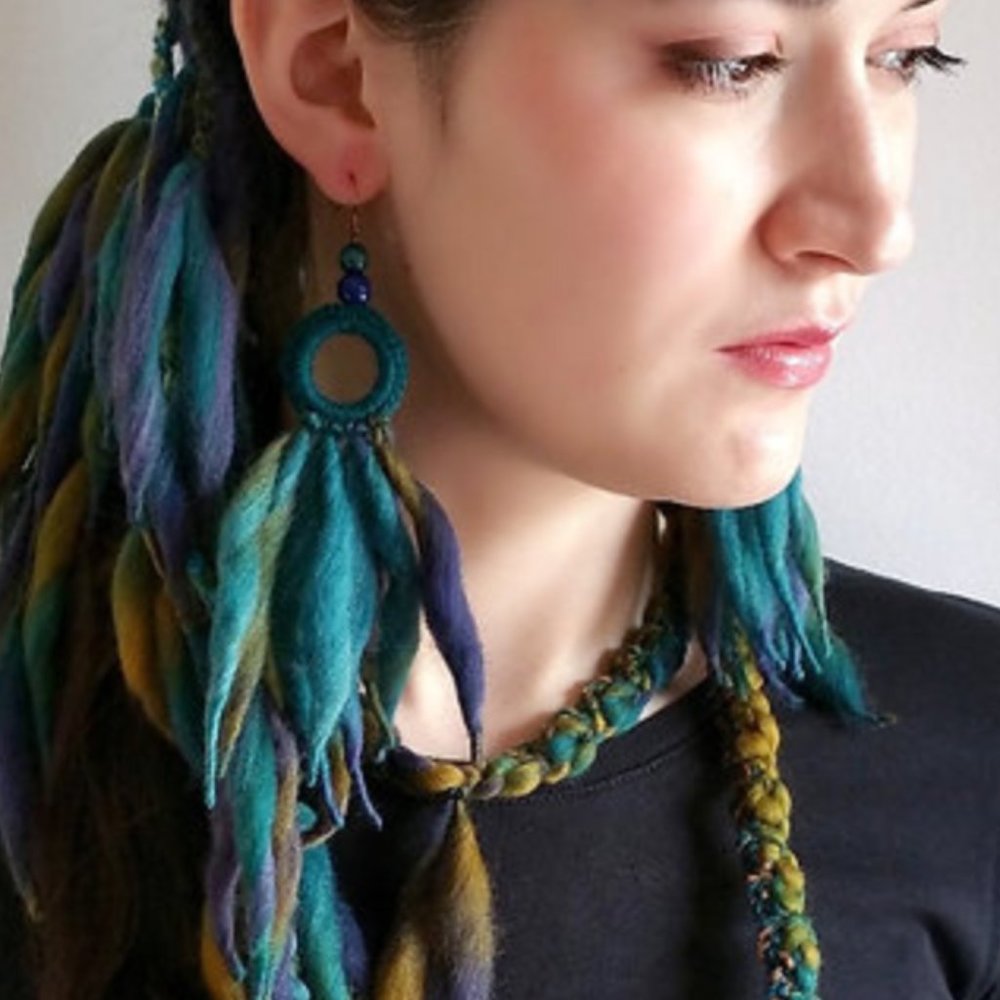 Nordisk lys "Nordic Light" Earrings (Myth)